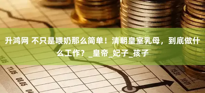 升鸿网 不只是喂奶那么简单！清朝皇室乳母，到底做什么工作？_皇帝_妃子_孩子